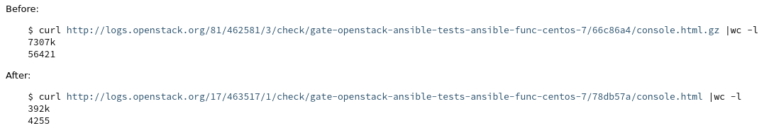 openstack-ansible curl